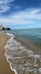 Sunny beach day documented at Varna's Black Sea coast