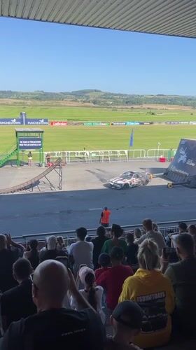 Motocross jumps, drifting cars, and a monster truck at Punchestown