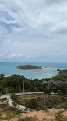 Coastal landscape documented in Baan Plai Laem, Thailand