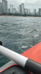 Morning on the water and shore in Nha Trang
