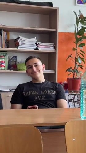 Morning school day documented in Panagyurishte Bulgaria classrooms