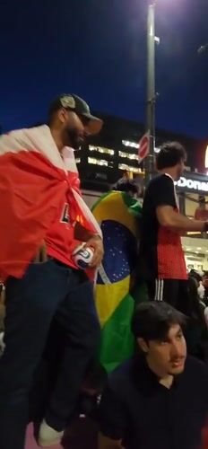 Vancouver streets fill with flag-waving crowds on a celebratory night