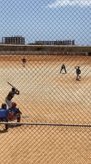 Youth baseball game played in Juan Griego, Venezuela