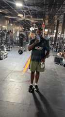 Gym-goers document workout sessions in Rubuchi, Nigeria