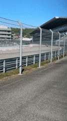 Sunny day observed at Sochi Autodrom racing facility