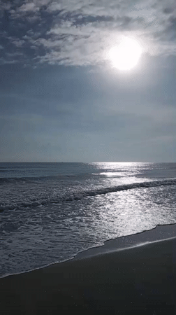 Peaceful beach moments captured in Lhokseumawe, Indonesia