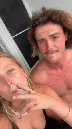 Couple shares late-night moments on Bulli balcony