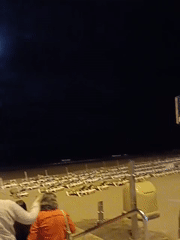 Evening leisure activities captured across San Bartolomé de Tirajana beachfront