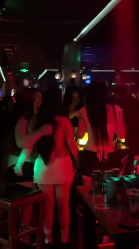 Nightclub and commercial venues documented in Liangjiang, China