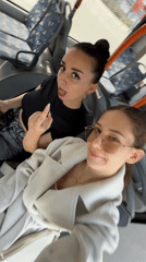Two women filmed on Sofia bus Monday morning
