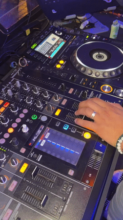 Live band and DJ set at a Tiraspol club night