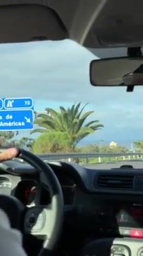 Driver travels scenic route to Playa de las Américas