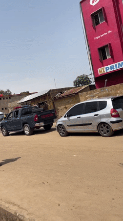 Security forces and ambulance spotted on Zaria street
