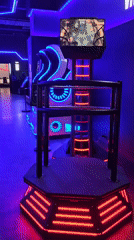 Modern VR gaming center documented in Yekaterinburg