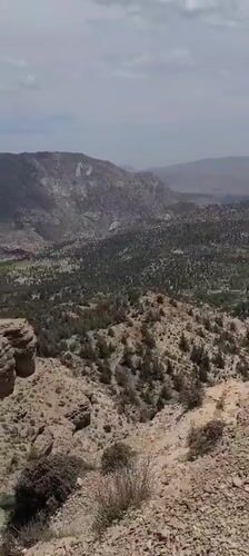 Tourist activity documented in Ziarat's mountain landscapes and juniper groves
