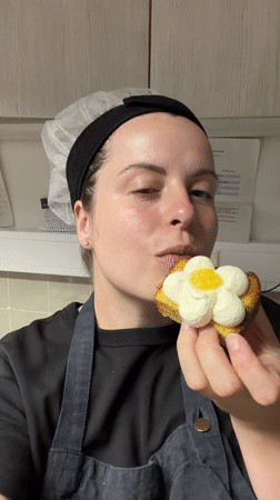 Community gathering and pastry break in Meisenheim, Germany