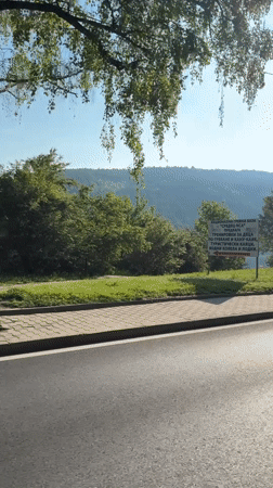 Clear morning captured in Pancharevo, Bulgaria