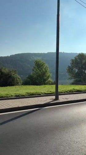 Clear morning captured in Pancharevo, Bulgaria