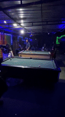 Rooftop entertainment venue documented during evening hours in Ado, Nigeria