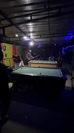 Rooftop entertainment venue documented during evening hours in Ado, Nigeria