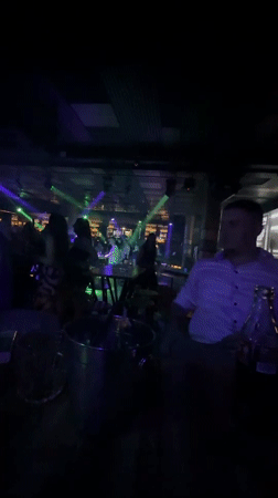 Social gathering recorded at Pleven nightclub Friday evening