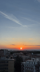Venice sunset captured in six sequential views May 2026
