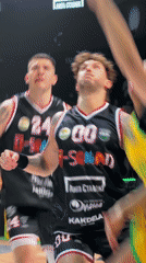 Basketball team warms up with cheerleader performance in Moscow arena