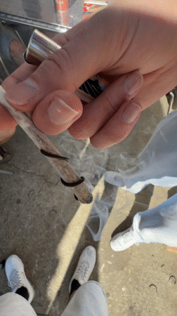 Friends gather for casual backyard hangout in Vila Real