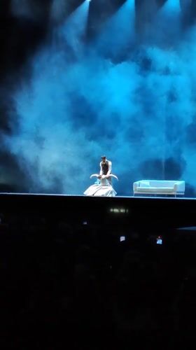 Theatrical performance with multi-story set documented in Yerevan