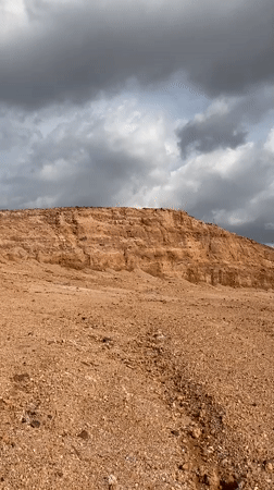 Desert landscape documented near Bar Jirgi Summa, Nigeria