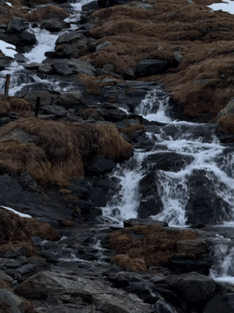 Alpine landscapes documented in Poschiavo, Switzerland during evening hour