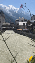 Chamonix town walk: streets, landmarks, and marathon day