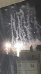 Fireworks display lights up night sky over Sveti Vlas