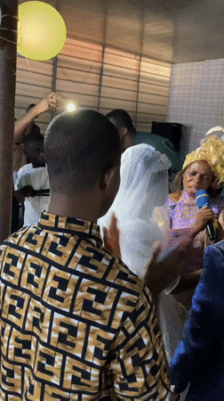 Wedding ceremony celebrated in Aba, Nigeria with formal reception