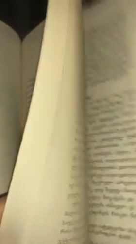 Morning routine documented through selfies and reading in Saverne