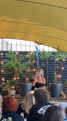 Musical duo performs in Khimki residential area