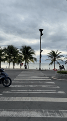 Morning routine unfolds along Nha Trang's beach and park