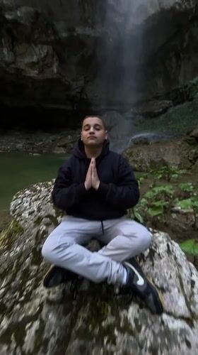 Visitors gather at Bulgarian waterfall for photos and sightseeing