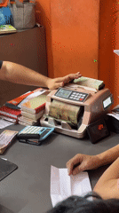 Cash counting activity witnessed at Dhaka financial location