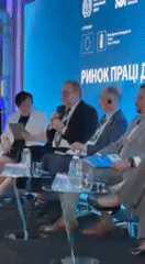 Conference panel discussion held in Kyiv venue