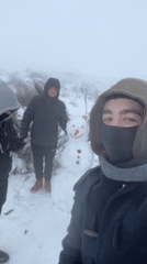 Winter Snow Play Documented in Northern Portugal Villages