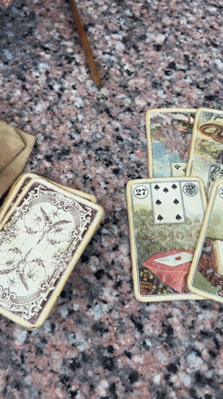 Tarot reading and music session documented in Puttaparthi, India