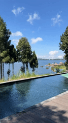 Lakeside resort visit in Baturiti, Indonesia