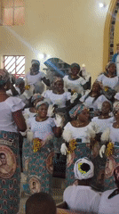 Catholic Mass with women's choir observed in Narayi, Nigeria