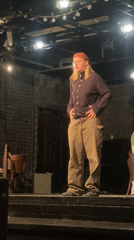 Performance event captured by witnesses in Moscow venue