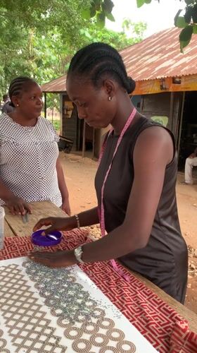 Outdoor work activities documented in Maigizo, Nigeria