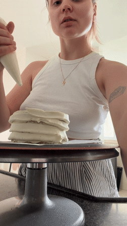 Food preparation and dining scenes captured in Tel Aviv