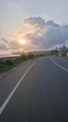 Evening beach scenes captured along Kathaluwa coast, Sri Lanka