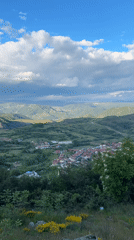 Spring landscape documented in Bulgarian mountains near Breznitsa