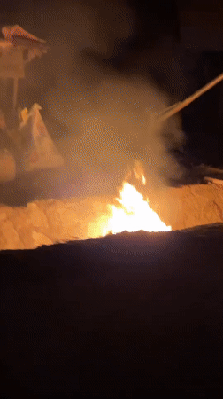Nighttime activities documented across Abuja include fire, projection, social media